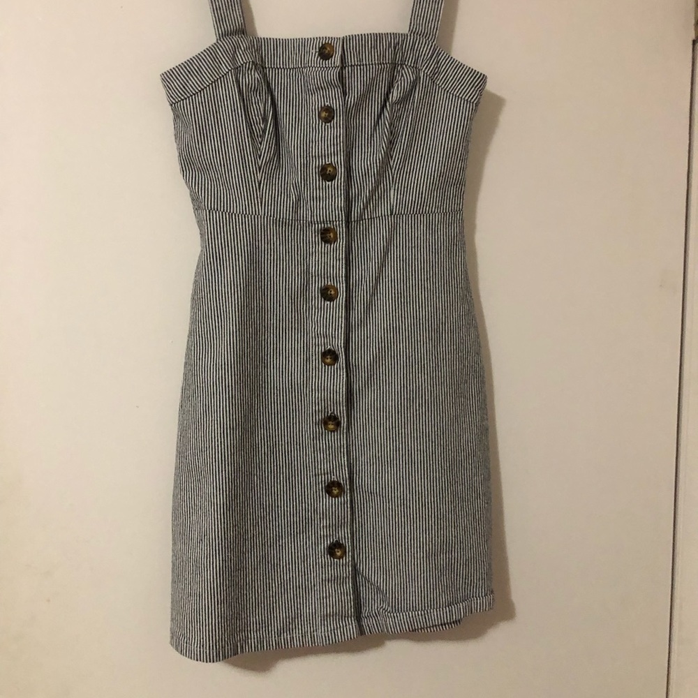 Adorable striped mini dress